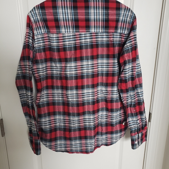 Denizen Men's Plaid Shirt - Picture 8 of 16